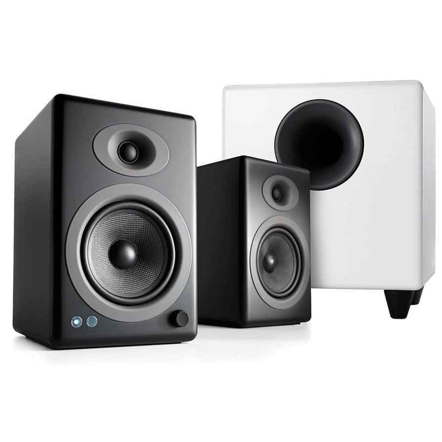 Audioengine A5+ Bluetooth パワードスピーカー バンブー Amazon.com: Audioengine A5 Bamboo 150W Bluetooth Bookshelf